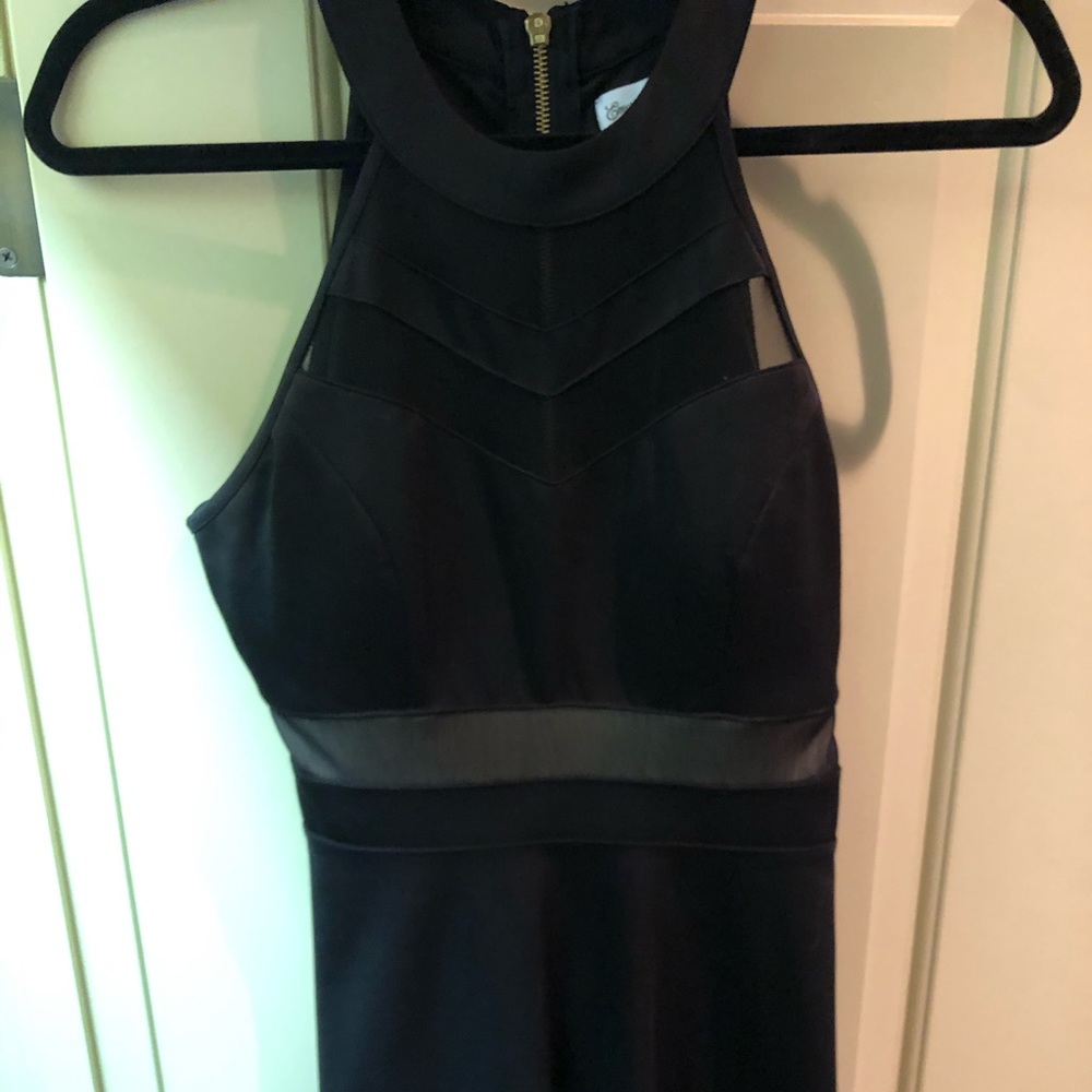 emerald sundae black dress